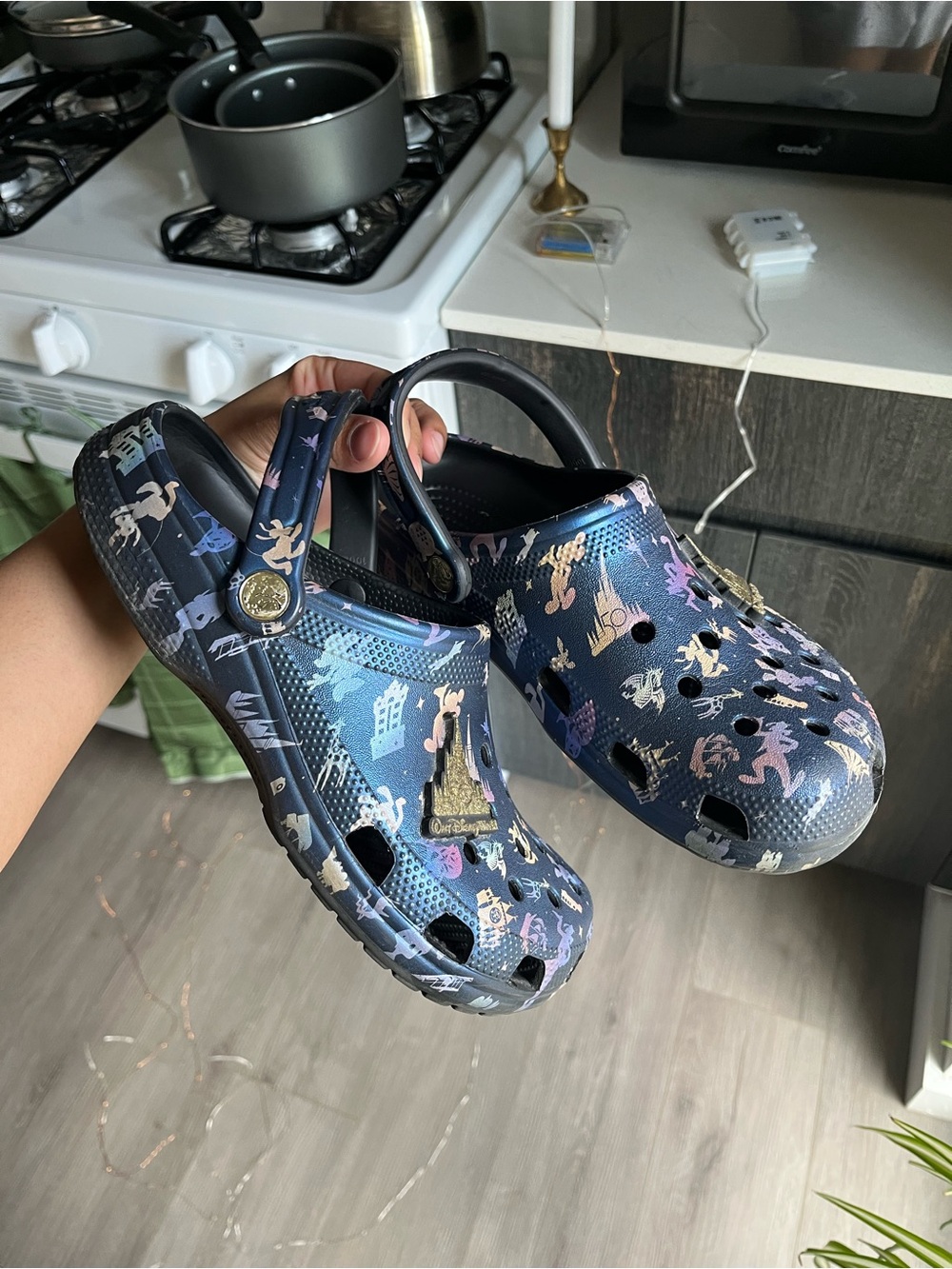disney world 50th anniversary crocs